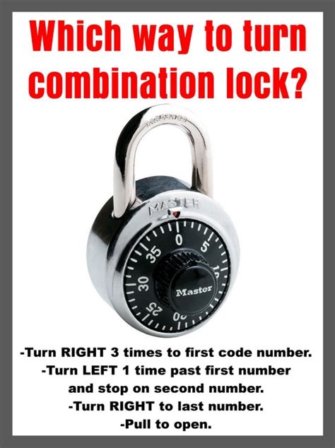 how to unlock a 3 dial combination lock|How to Open a Combination Lock .